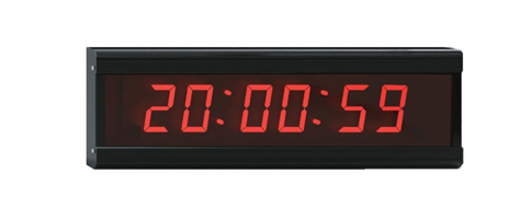 6 Digit Digital Clock