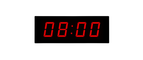 Single Side Digital Clock