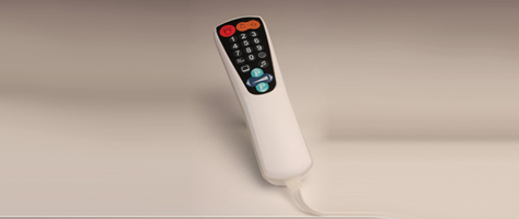 TV Controlled Patient Handset Call Unit